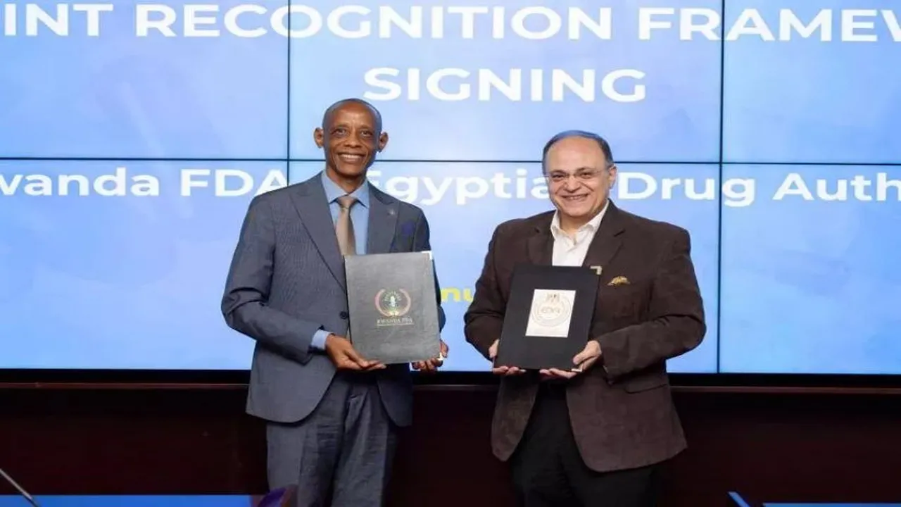 شراكة دوائية جديدة.. مصر ورواندا توقعان مذكرة تفاهم لتعزيز التعاون الفني المشترك ومنح الاستشارات